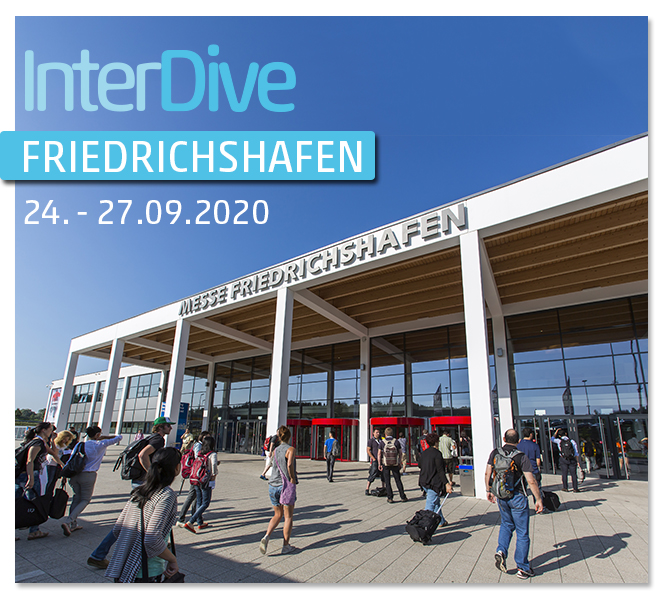 Tauchermesse InterDive in Friedrichshafen 2020