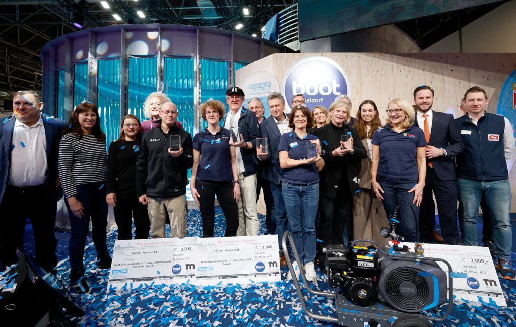 Dive Award auf der boot Düsseldorf 2025